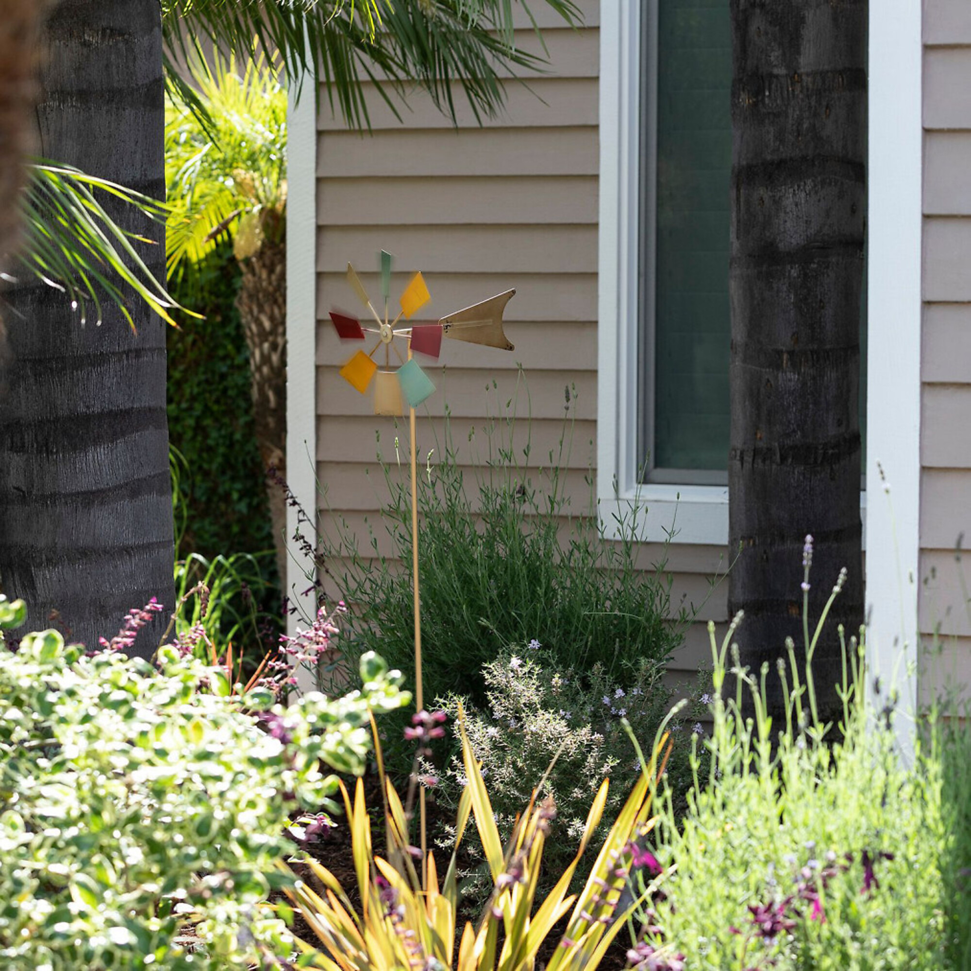 Alpine Corporation, Multi-Color Metal Windmill Garden Stake, Model# KIY102MC